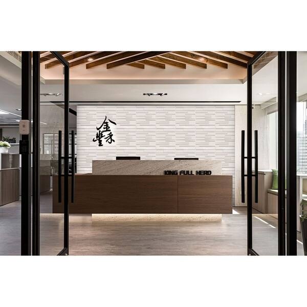 Shop 3d Embossed Pvc Panel For Wall Decor 20 X20 Pc 20pc On