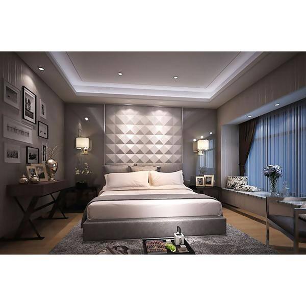 Shop 3d Embossed Pvc Panel For Wall Decor 20 X20 Pc 20pc