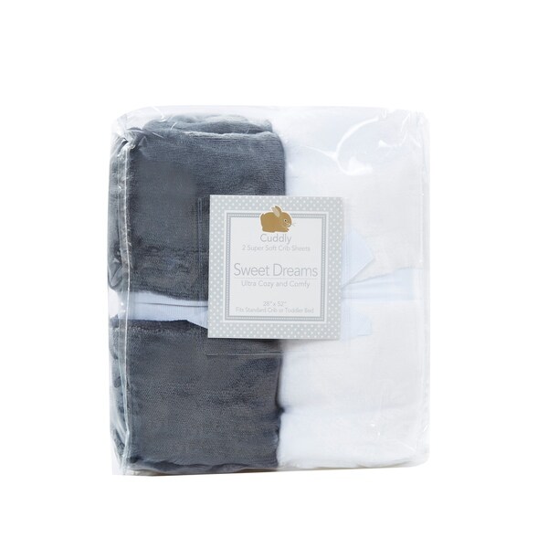 fleece fitted crib sheet