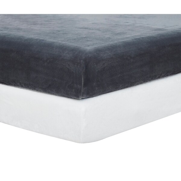 plush fitted crib sheet