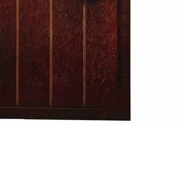 Shop Wall Mounting Wooden Key Holder Cabinet With 16 Pegs Brown Overstock 30892463