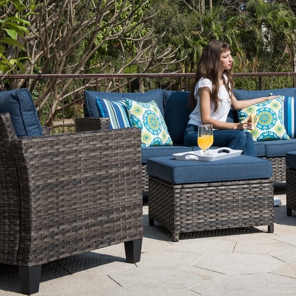 Ovios Patio Furniture Outdoor Sets High Back Wicker Ovios Patio Furniture Outdoor