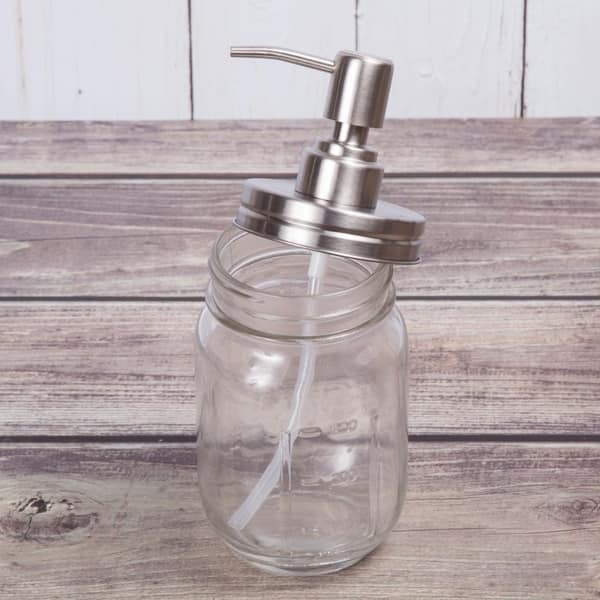 Mason Jar Soap Dispenser Set/sponge Holder/kitchen Decor/rustic