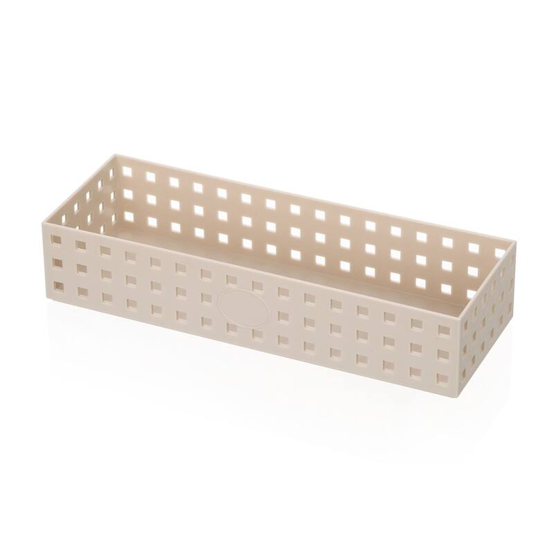 Ybm Home Plastic Shelf Storage Baskets for Storing Household Items