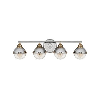 Fletcher 4-Light Polished Nickel Vanity