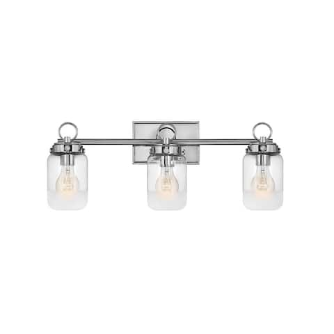 Penley 3-Light Polished Nickel Vanity