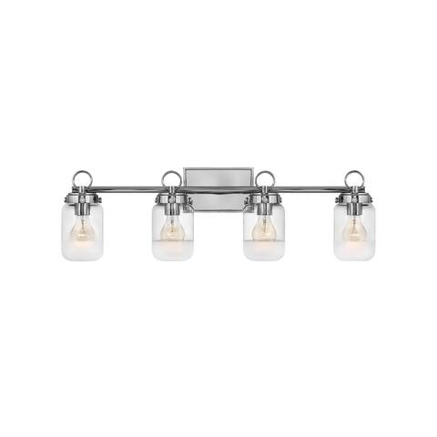 Penley 4-Light Polished Nickel Vanity