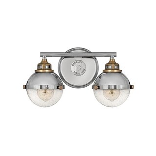 Fletcher 2-Light Polished Nickel Vanity
