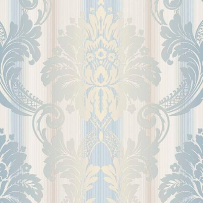 String Damask Wallpaper