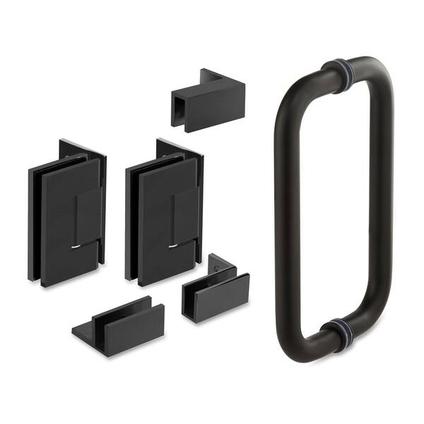 50 75 X 76 Hinged Frameless Shower Door Panel Reversible On Sale Overstock 30895105