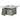 Cheyenne 40" Square Cast Aluminum Outdoor Propane Gas Fire Pit with Firebeads