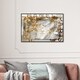 preview thumbnail 19 of 23, Oliver Gal Fashion and Glam Wall Art Framed Canvas Prints 'No1 Bag' Handbags - Gold, White 36 x 24 - Black