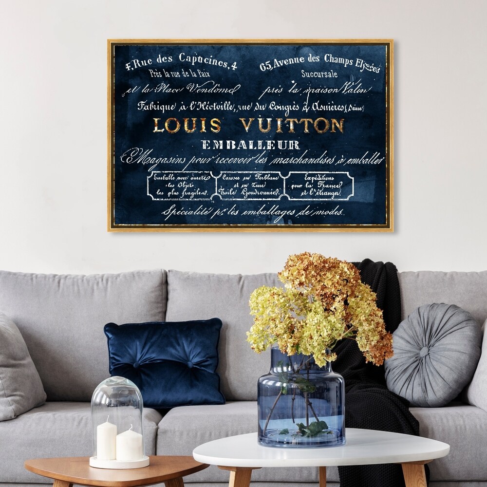 Oliver Gal Mint Louis Vuitton Emballeur Art Print