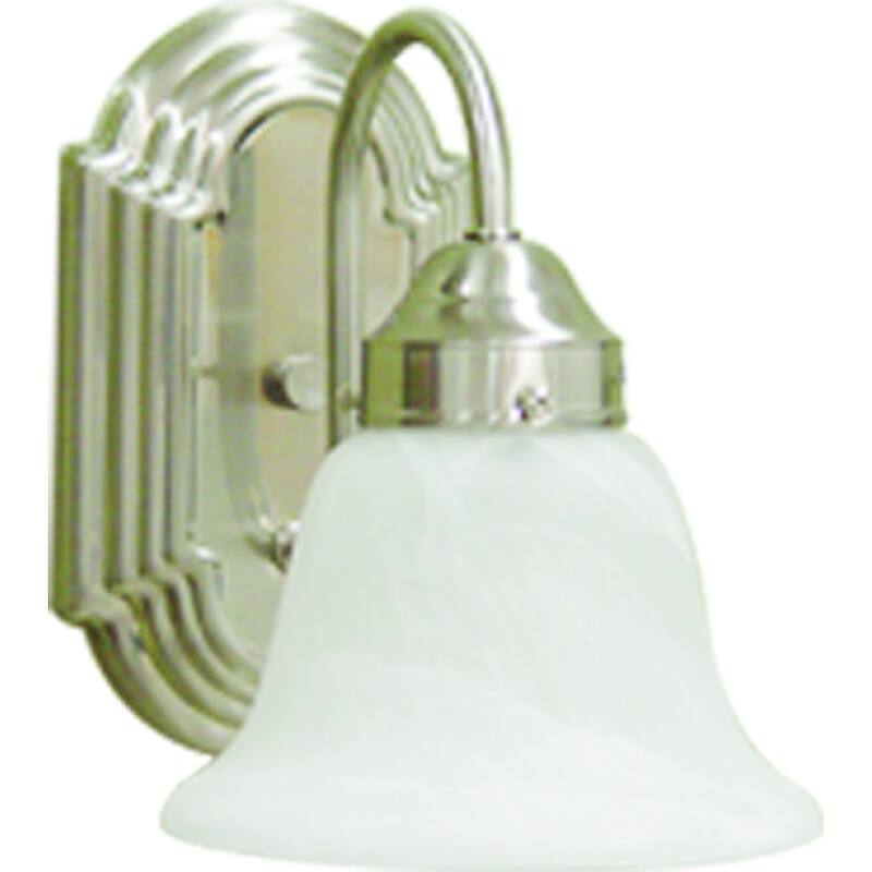 Volume Lighting Marti 1-Light Indoor Brushed Nickel Wall Sconce