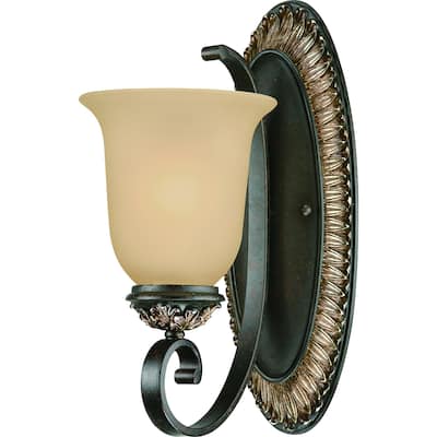 Volume Lighting Bristol 1-Light Indoor Vintage Bronze Antique Gold