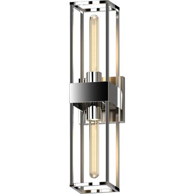 Volume Lighting 2-Light Indoor Antique Polished Nickel