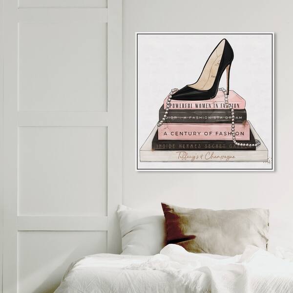 Shop Oliver Gal Fashion And Glam Wall Art Framed Canvas Prints Classic Stiletto And High Fashion Books Shoes Black Pink Overstock 30896913