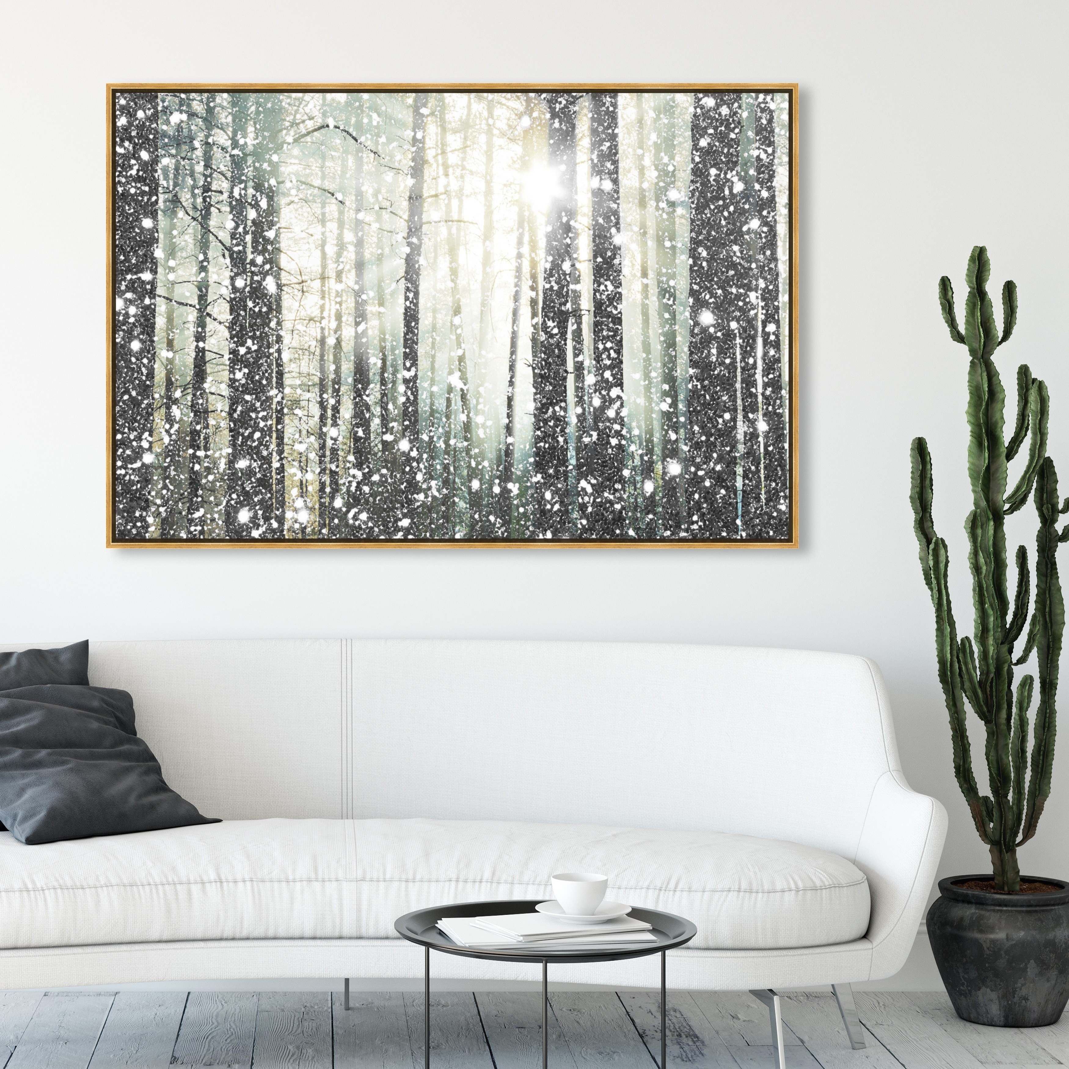 framed landscape wall art