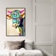 Oliver Gal Animals Wall Art Framed Canvas Prints 'color Glam Cow' Farm 