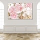 preview thumbnail 25 of 23, Oliver Gal Floral and Botanical Wall Art Framed Canvas Prints 'Basket O' Roses' Florals - Pink, Green
