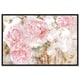 preview thumbnail 2 of 23, Oliver Gal Floral and Botanical Wall Art Framed Canvas Prints 'Basket O' Roses' Florals - Pink, Green