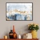 preview thumbnail 17 of 23, Oliver Gal Abstract Wall Art Framed Canvas Prints 'Eight Days a Week' Watercolor - Blue, Gold