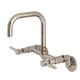 preview thumbnail 16 of 20, Kingston Brass Concord 8-Inch Adjustable Center Wall Mount Kitchen Faucet Polished Nickel
