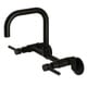 preview thumbnail 9 of 20, Kingston Brass Concord 8-Inch Adjustable Center Wall Mount Kitchen Faucet