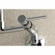 preview thumbnail 7 of 20, Kingston Brass Concord 8-Inch Adjustable Center Wall Mount Kitchen Faucet