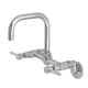 preview thumbnail 6 of 20, Kingston Brass Concord 8-Inch Adjustable Center Wall Mount Kitchen Faucet