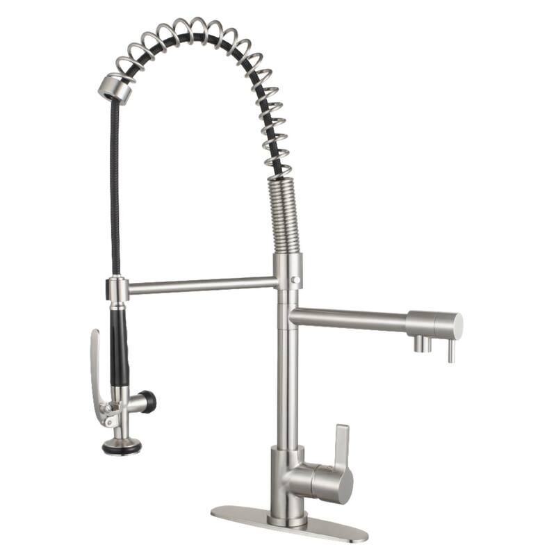 Continental Single-Handle Pre-Rinse Kitchen Faucet