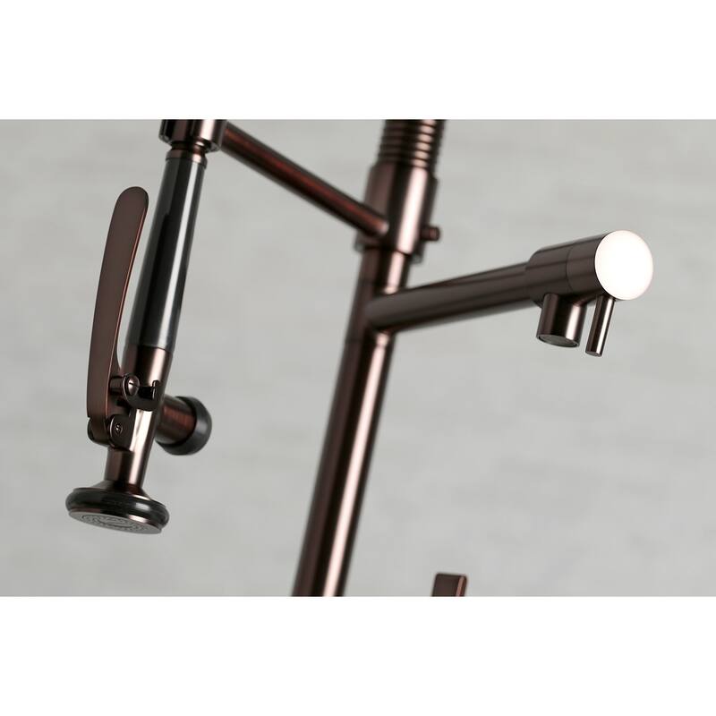 Continental Single-Handle Pre-Rinse Kitchen Faucet