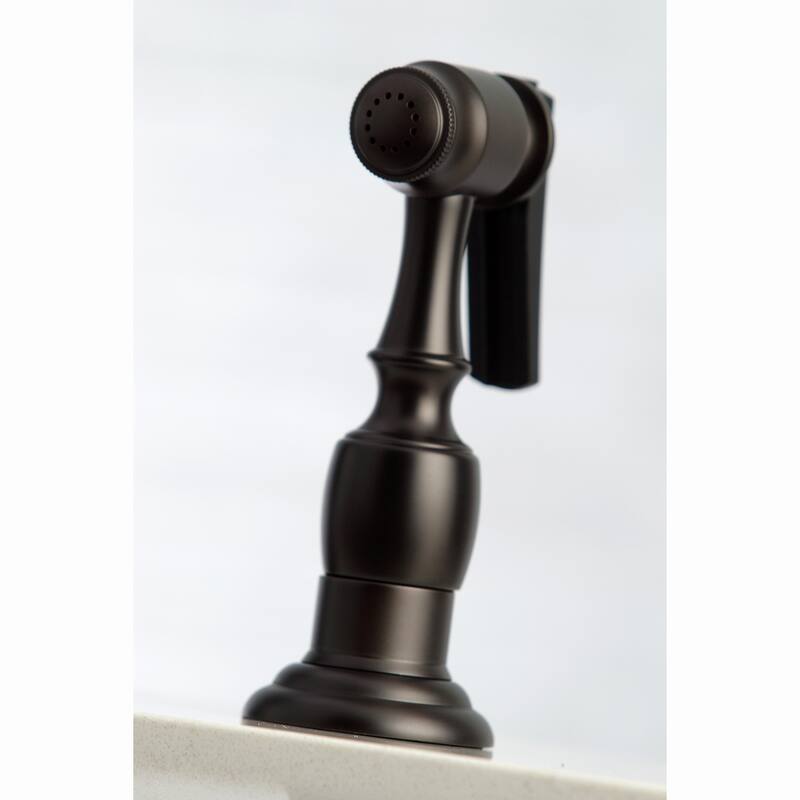 Kingston Brass Restoration Kitchen Faucet with Side Sprayer