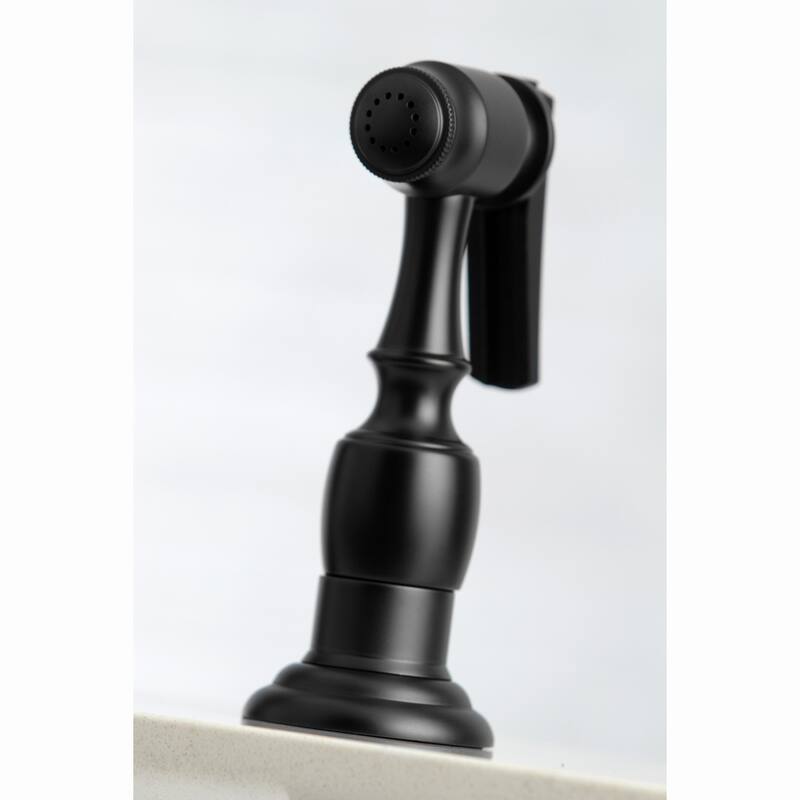Kingston Brass Restoration Kitchen Faucet with Side Sprayer