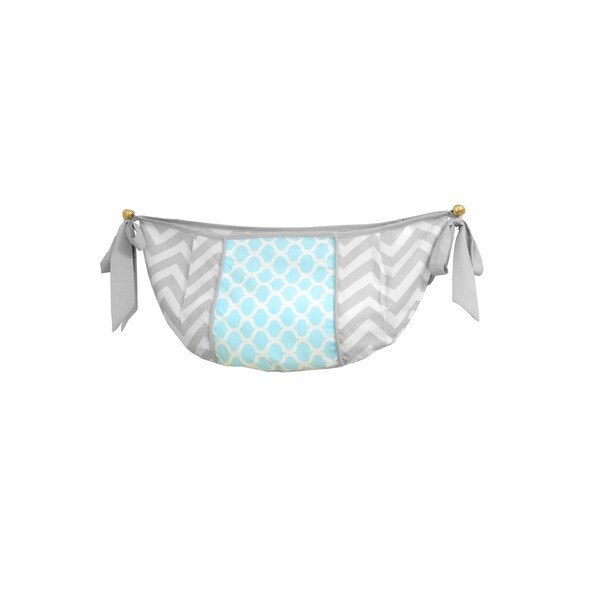 chevron 13 piece crib bedding set