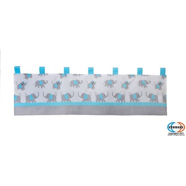 Geenny Blizzard Blue Grey Elephant Baby Nursery Crib Bedding Set Overstock 30897744