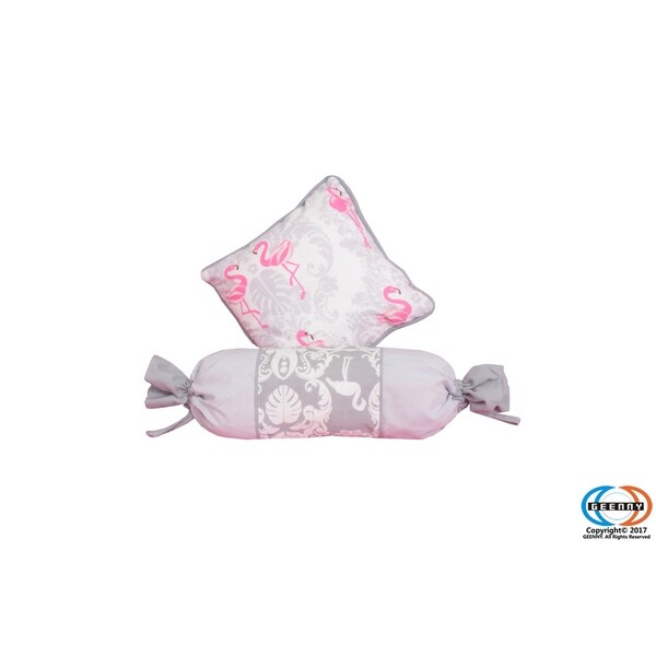 pink flamingo baby bedding