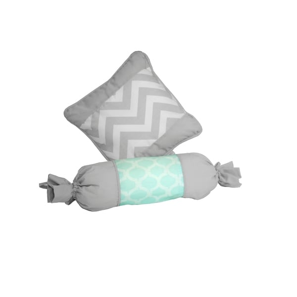mint green crib sheet