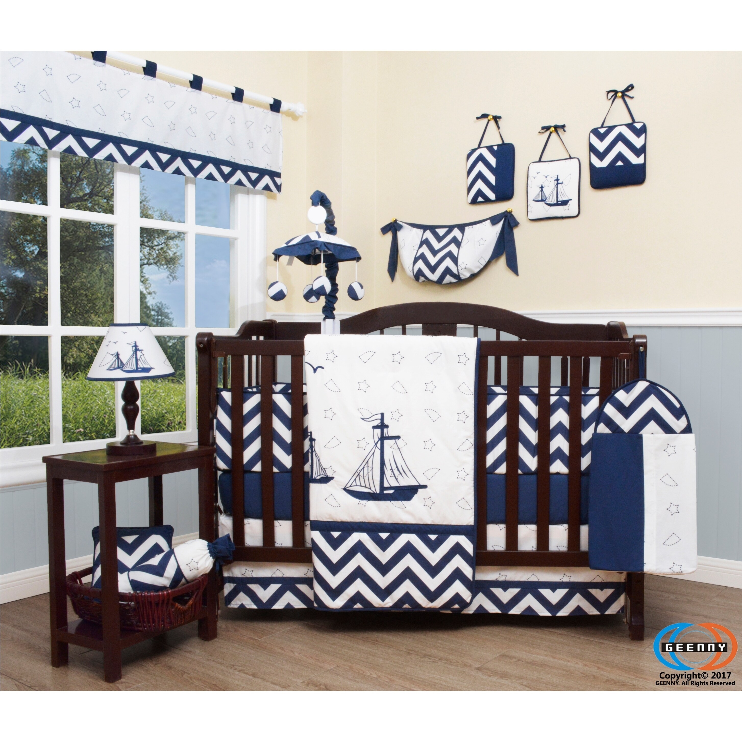 blizzard elephant 13 piece crib bedding set