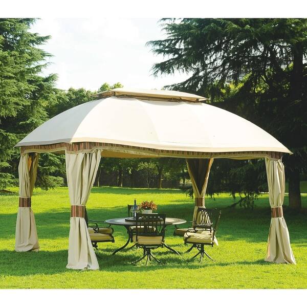 Sunjoy Replacement Canopy for Domed Gazebo (10'x13') L-GZ822PCO