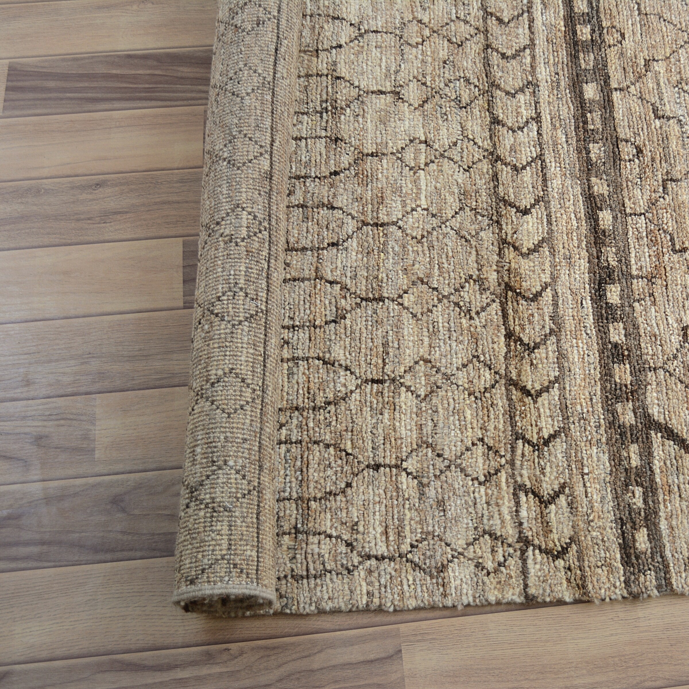 Shop Earth Tone Tribal Moroccan Area Rug Handmade Living Room Carpet 8 1 X 9 11 On Sale Overstock 30899157
