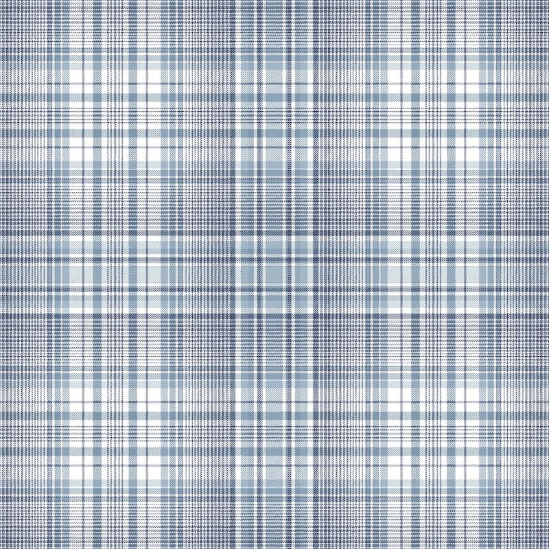 Check Plaid Wallpaper in shades of Blue