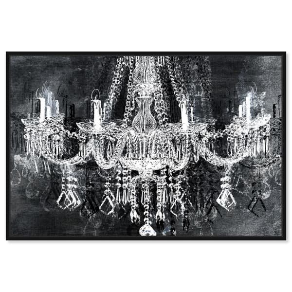 Oliver Gal Fireworks Of Fashions Framed On Canvas Print