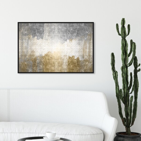 Oliver Gal Abstract Wall Art Framed Canvas Prints 'Amantes