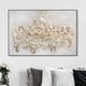 preview thumbnail 24 of 23, Oliver Gal Fashion and Glam Wall Art Framed Canvas Prints 'Candelabro' Chandeliers - Gold, White