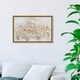 preview thumbnail 11 of 23, Oliver Gal Fashion and Glam Wall Art Framed Canvas Prints 'Candelabro' Chandeliers - Gold, White 24 x 16 - Gold