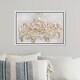 preview thumbnail 14 of 23, Oliver Gal Fashion and Glam Wall Art Framed Canvas Prints 'Candelabro' Chandeliers - Gold, White 15 x 10 - White