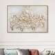 preview thumbnail 12 of 23, Oliver Gal Fashion and Glam Wall Art Framed Canvas Prints 'Candelabro' Chandeliers - Gold, White
