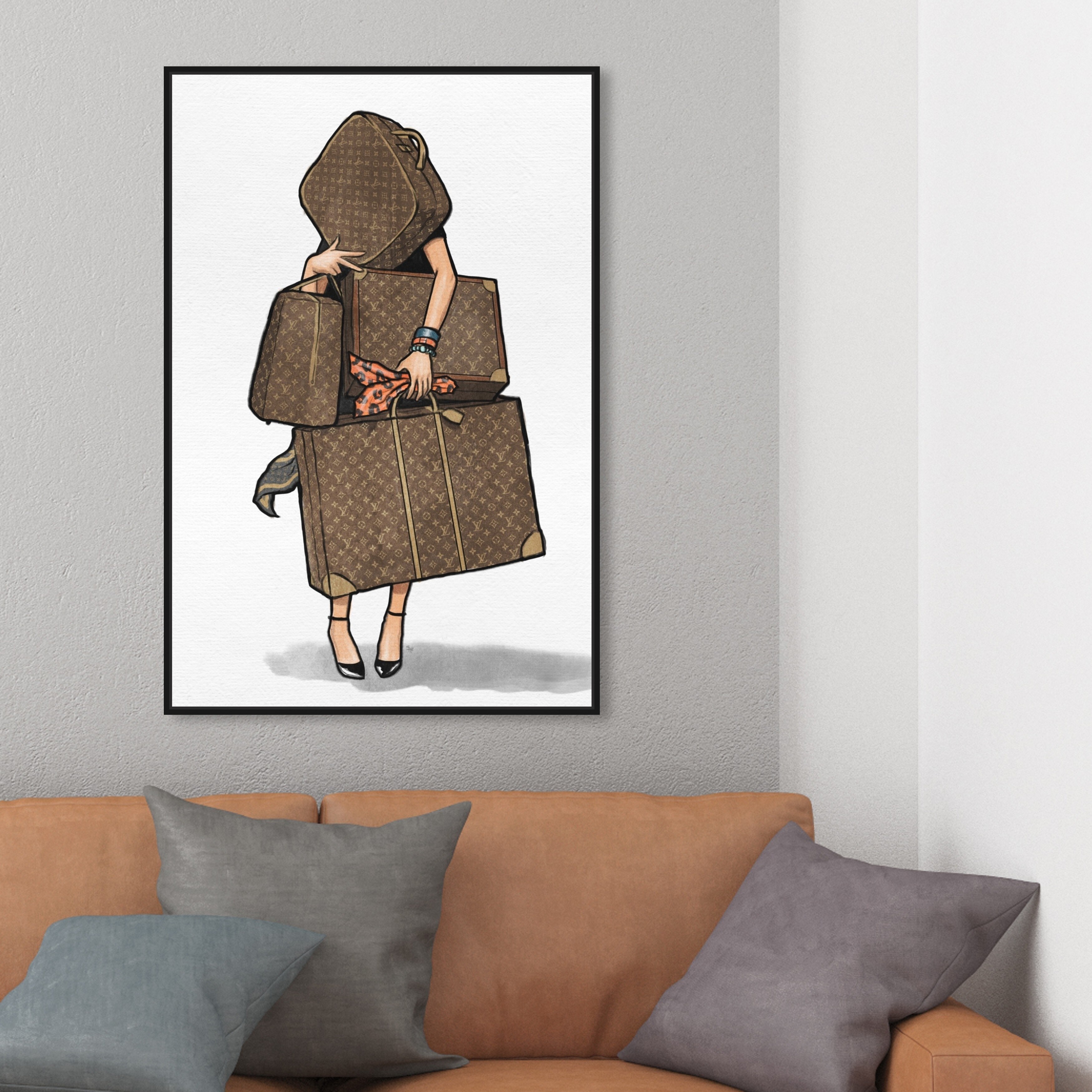 Oliver Gal Travel in Style Canvas Wall Art