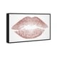 Oliver Gal Fashion And Glam Wall Art Framed Canvas Prints 'rose Gold 